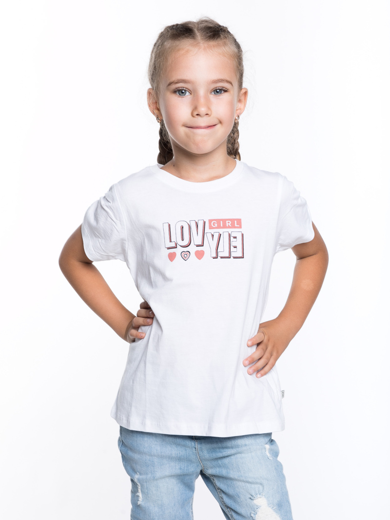 Футболка для девочек 28009 